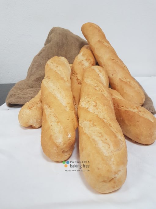 barra de pan panadería sin gluten baking free