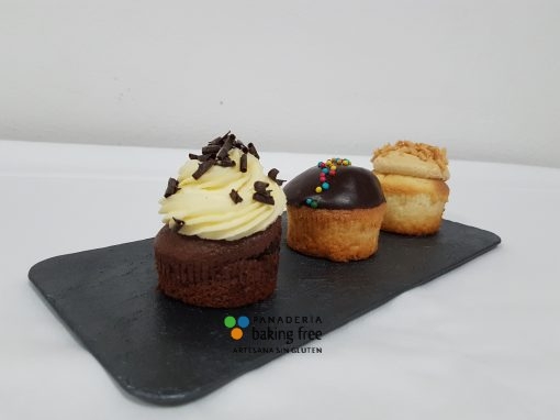 cupcake panadería sin gluten baking free