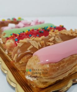 eclair ensaimada panadería sin gluten baking free