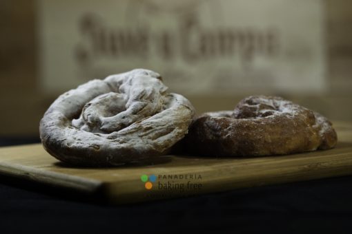 ensaimada hojaldrada panadería sin gluten baking free