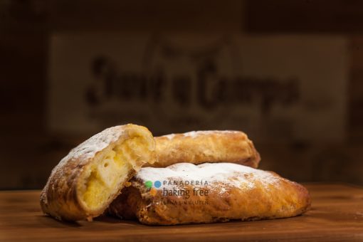 napolitana de crema pandería sin gluten baking free