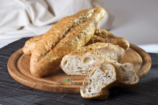 pan con semillas panadería sin gluten baking free