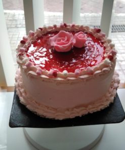 tarta de fresa panadería sin gluten baking free