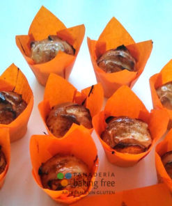 Muffin de Manzana sin huevo panadería sin gluten baking free