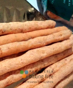 Rosquilletas sin gluten sobrasada y cebolla panadería sin gluten baking free