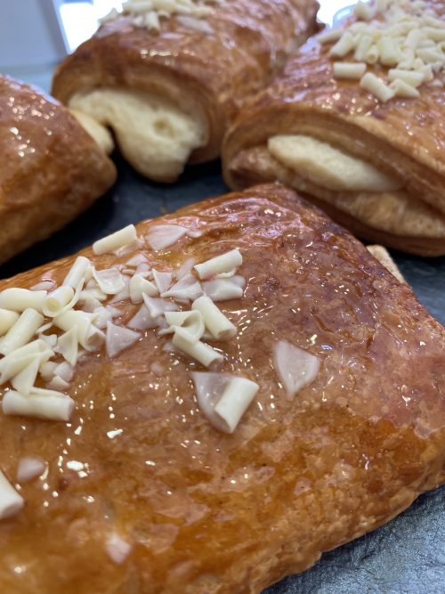 Napolitana De Chocolate Blanco Baking Free Panaderia Y Pasteleria Sin Gluten